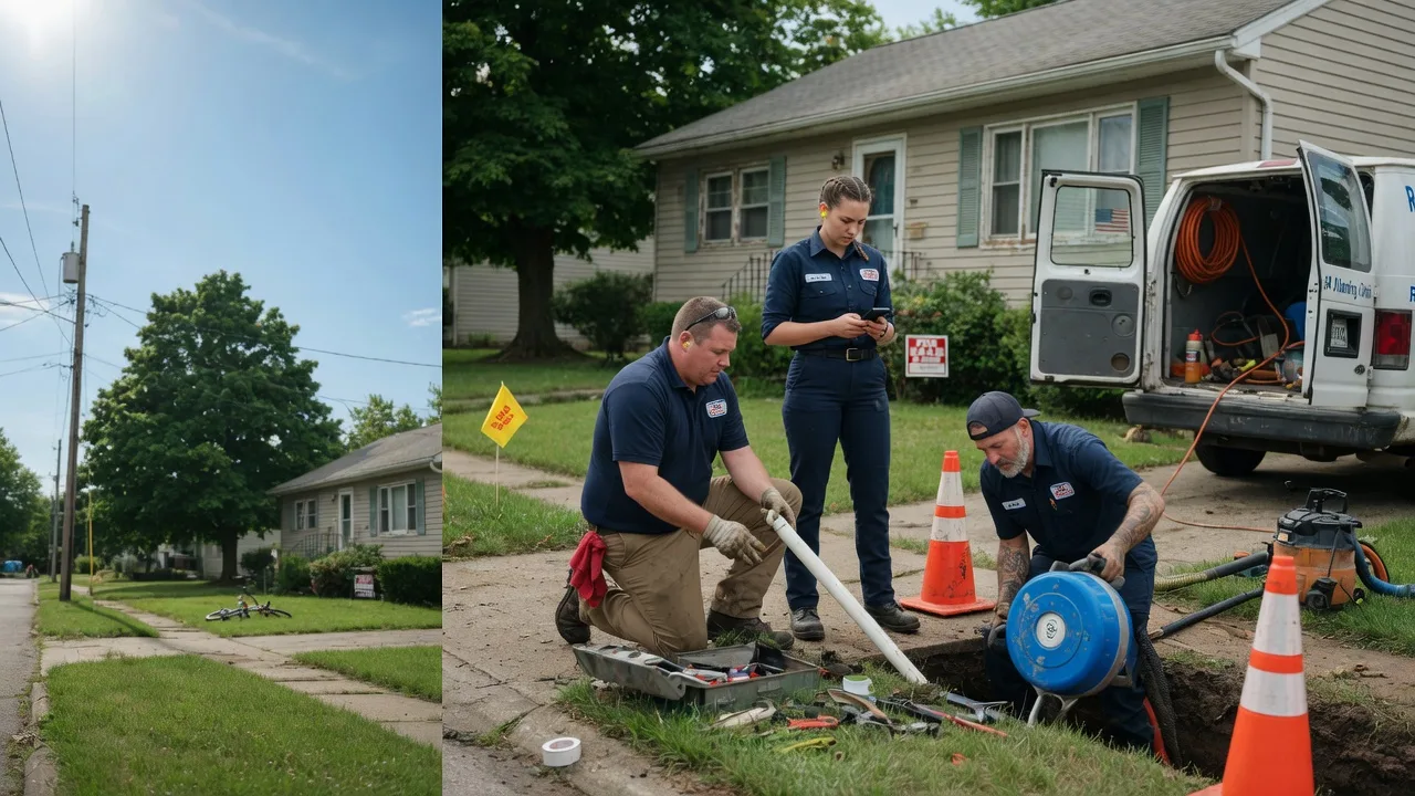 Sewer Line Repair in Emden, IL near me